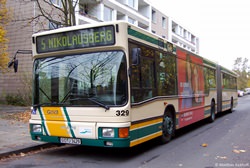Wagen 329 Göttinger Verkehrsbetriebe ausgemustert
